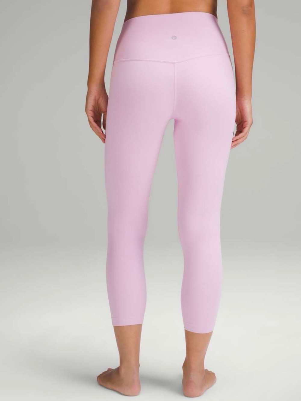 Lululemon Align High Rise Crop 23” Vitapink Size 2 LIKE NEW